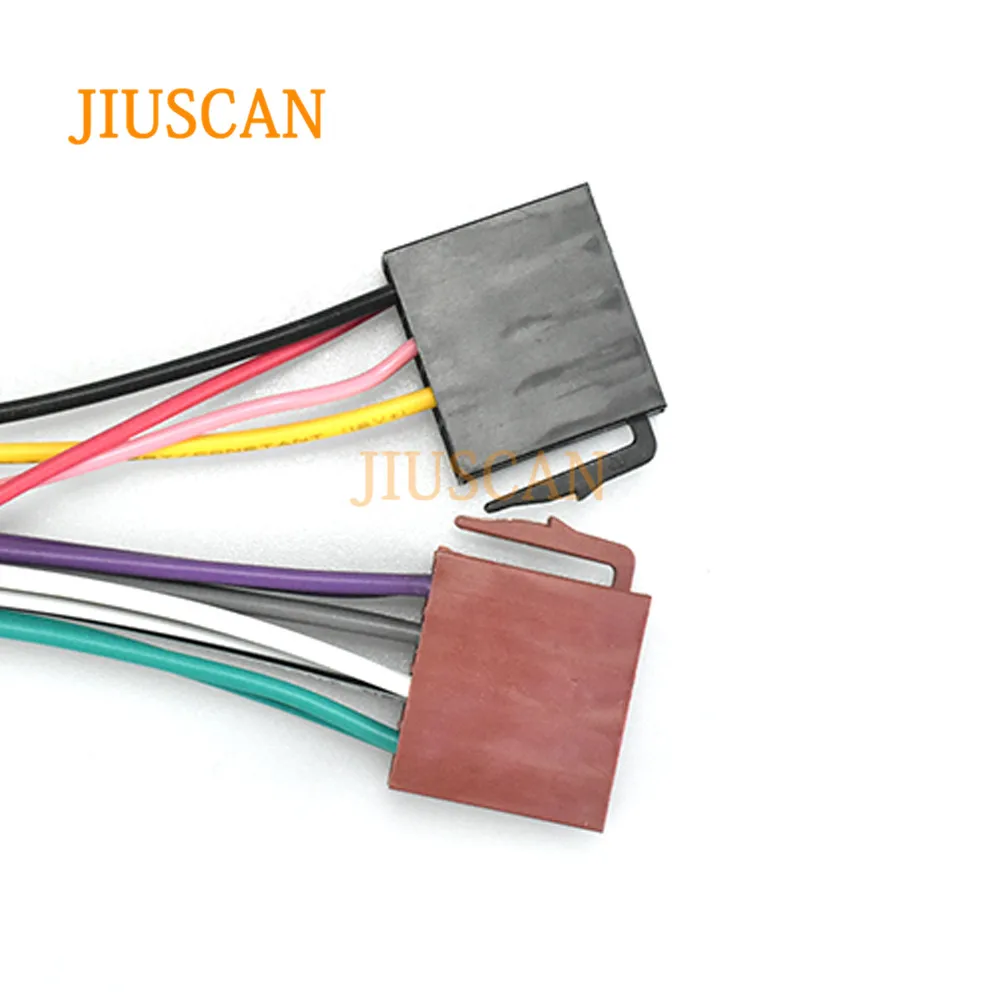 JIUSCAN 12-043 ISO радио адаптер для RENAULT для DACIA жгуты проводов разъем свинцовый ткацкий станок кабель штекер Адаптер стерео