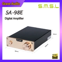 AMPLIFICADOR DE POTENCIA Digital SMSL SA-98E, 160W, TDA7498E, clase T, con adaptador de corriente de 36V/5A