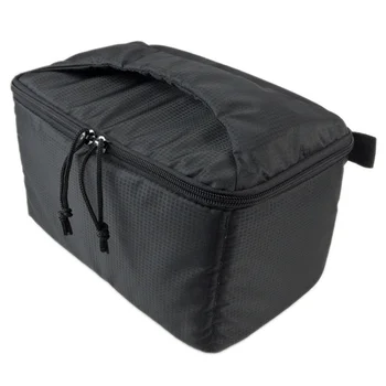 

Water-resistant DSLR Padded insert Case Waterproof Zipper Removable Partition Camera Bags