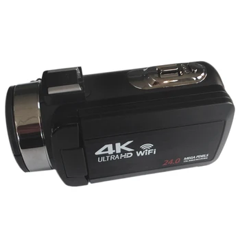 

New 4K Video Camcorder 24MP 1080P HD 16X Zoom Anti-Shake DV Camera with Remote Control for Travel/Gift