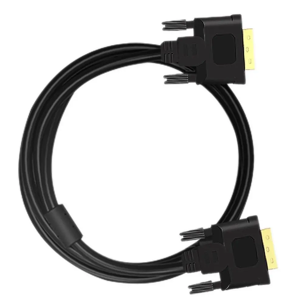 DVI-VGA кабель DVI 24+ 1 VGA адаптер DVI папа-VGA папа HD 1080P видео конвертер для ПК ноутбук ТВ Проектор Монитор
