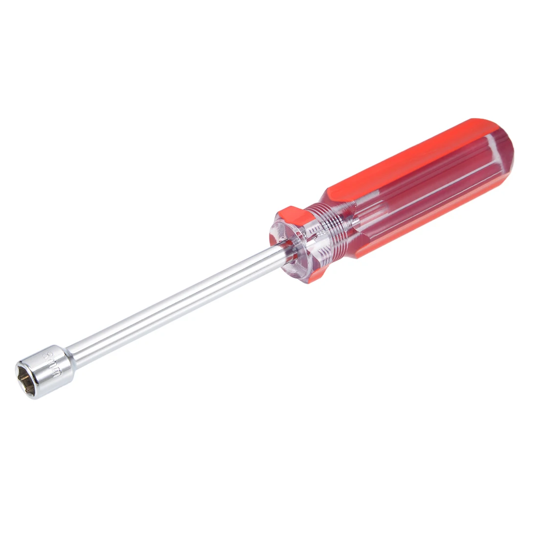 

uxcell Non-Magnetic 8mm Nut Driver Red Coded Handle with 3.7 Inch Shank