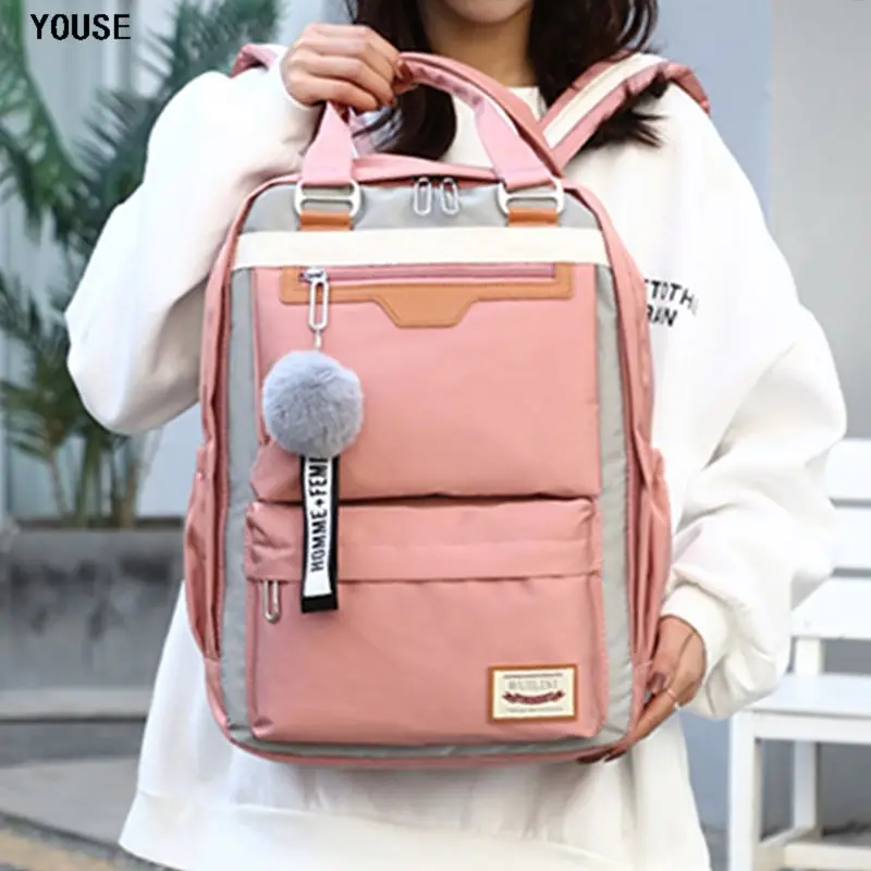 Школьный рюкзак для девочек школьный средней школы студенческий