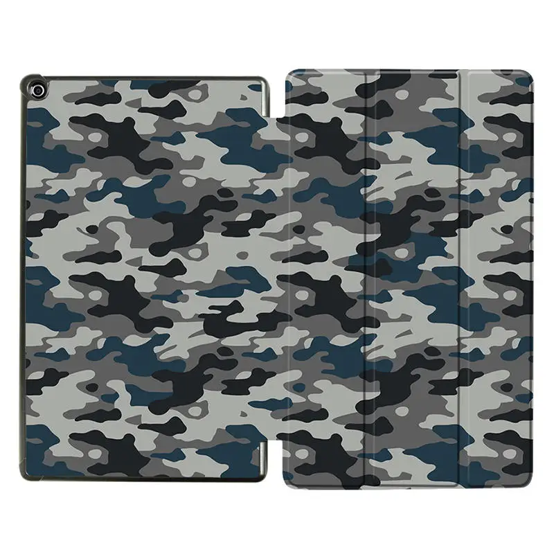 AM11 MTT чехол-крышка с рисунками для Amazon Kindle Fire HD 8 дюймов искусственная кожа Folio Магнитный флип-чехол для планшета защитный чехол Funda - Цвет: AM11