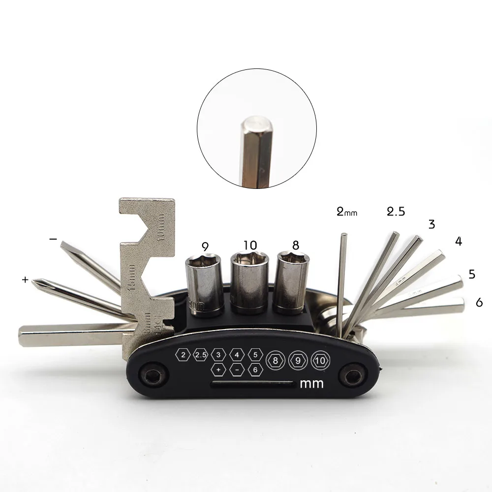 Bicicletta Bici Moto Multi Tool Cacciavite Esagonale Kit Motore Chiave Tascabile Multifunzione Per Triumph Tiger 900 Rally Pro Bmw K75