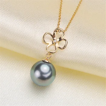 

18karat gold pendant clasp connector,bead caps with peg for half drilled beads pendant necklace diy no pearl no chain