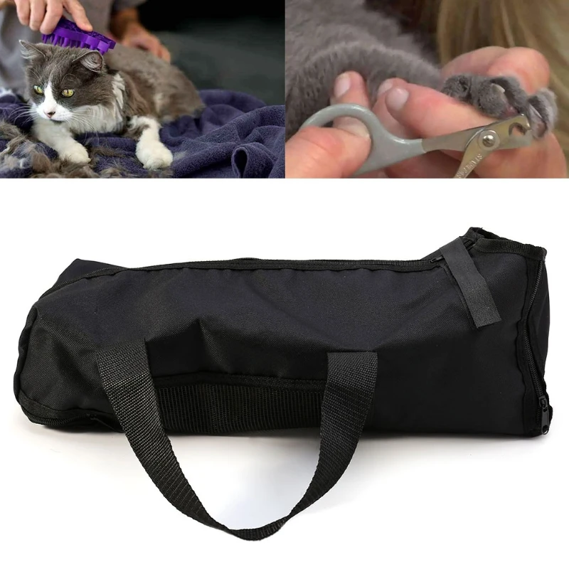 New Pet Cat Grooming Bag Cat Bathing Restraint Bag Claw Nail Trimming Examing