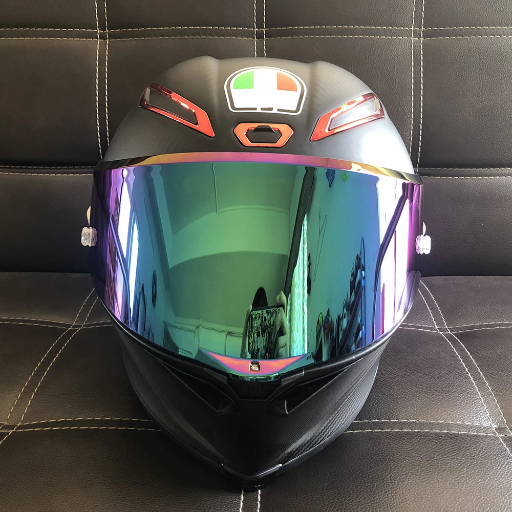 Agv pista gp rr corsa r gpr70周年記念モーターサイクルヘルメットサンバイザー,11色|Helmets| -  AliExpress