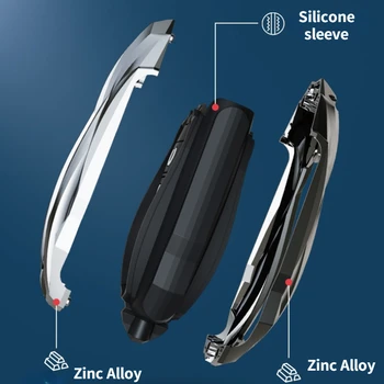 Custodia a 3 pulsanti per telecomando chiave per auto Shell per Chery Tiggo 8 Arrizo 5 Pro Gx 5x EQ7 Chery Tiggo 7 Pro Exeed 2020 2021 accessori - Custodia a 3 pulsanti per telecomando chiave per auto Shell per Chery Tiggo 8 Arrizo