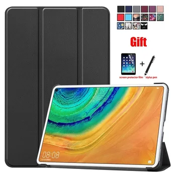 

Table Case for Huawei MatePad Pro10.8'' 2019 Slim Auto Sleep/Wake Multiple Viewing Angles Stand for MRX-W09 W19 AL09 AL19 +Film
