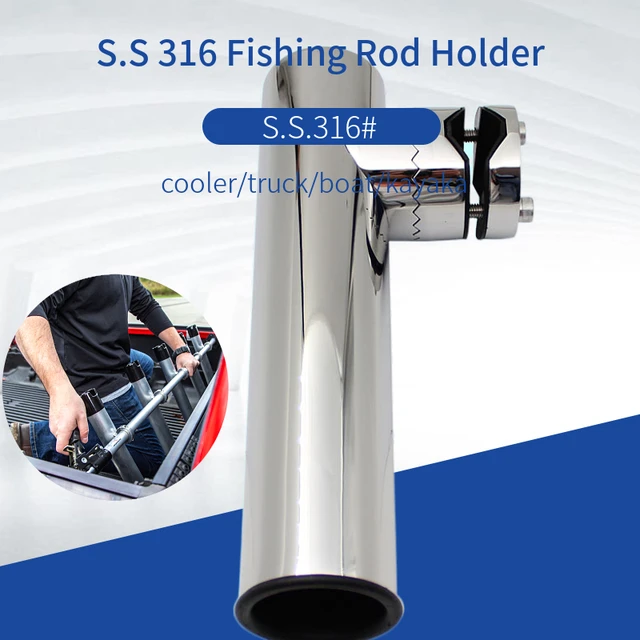 316 Stainless Steel Fishing Rod Tube Yacht Marine Fishing Rod