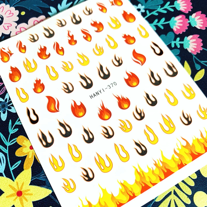Nail Stickers Nail Art Tools Nail Art Decoration Nail Decals HANYI-419 3d Nail Art Sticker Rhinestones Decorations