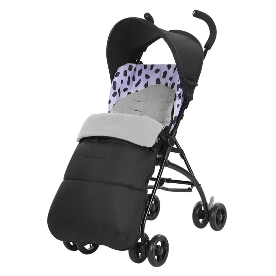 Новая детская коляска, спальный мешок, ветрозащитная детская коляска, муфта для ног, зимние теплые детские спальные мешки, водонепроницаемый чехол для коляски