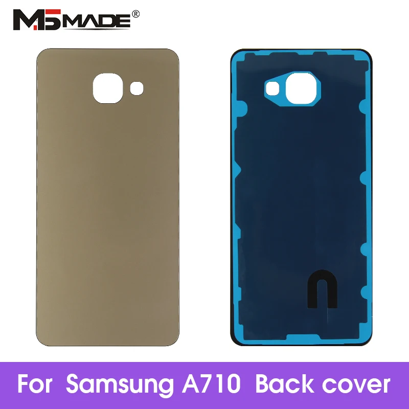 

Original Back Cover For SAMSUNG Galaxy A7 2016 A710 A710F Back Battery Glass Cover Rear Door Housing Case Replacement