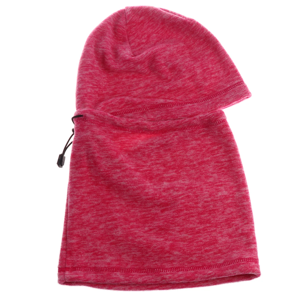 Adjustable Balaclava Hood- Windproof Ski Mask - Cold Weather Full Face Mask Motorcycle Cycling Neck Warmer Scarf
