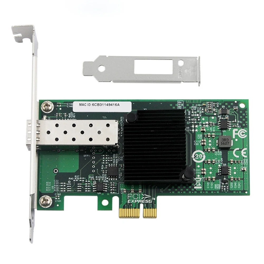 

BCM5078 Gigabit 1000Mbps LAN Computer Stable Accessories PCI Express Adapter Server Desktop SFP Interface Network Card NIC