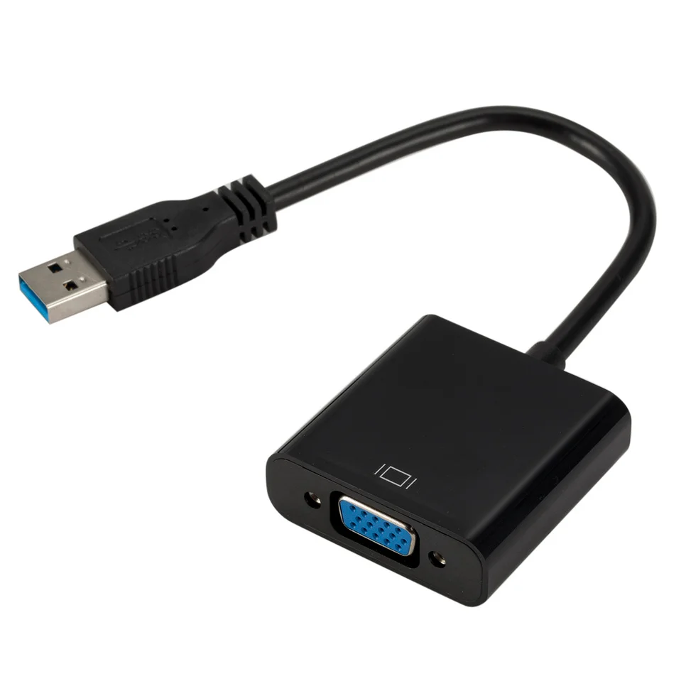 Adaptador de Placa Conversor para Win 3.0 para Vga Bggqgg Vídeo Externo Multi Display 7 - 8 10 Desktop Computador Portátil Projetor Monitor Usb - Image 5