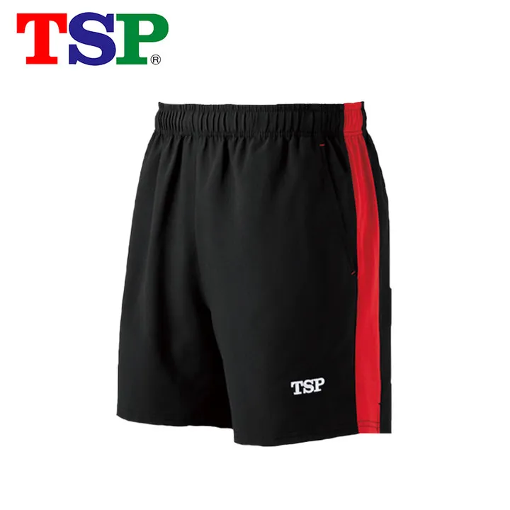 Red TSP 83321 шорты для настольного тенниса для мужчин/женщин, одежда для пинг-понга, спортивная одежда, шорты для тренировок - Цвет: Red