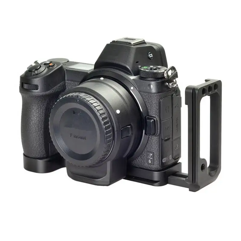 Acessórios para Câmera em l Placa de Suporte de Metal com Liberação Parafuso de Montagem para Nikon Rápida z6 Z6ii z7 Z7ii 1 - 4 z5 - Image 2