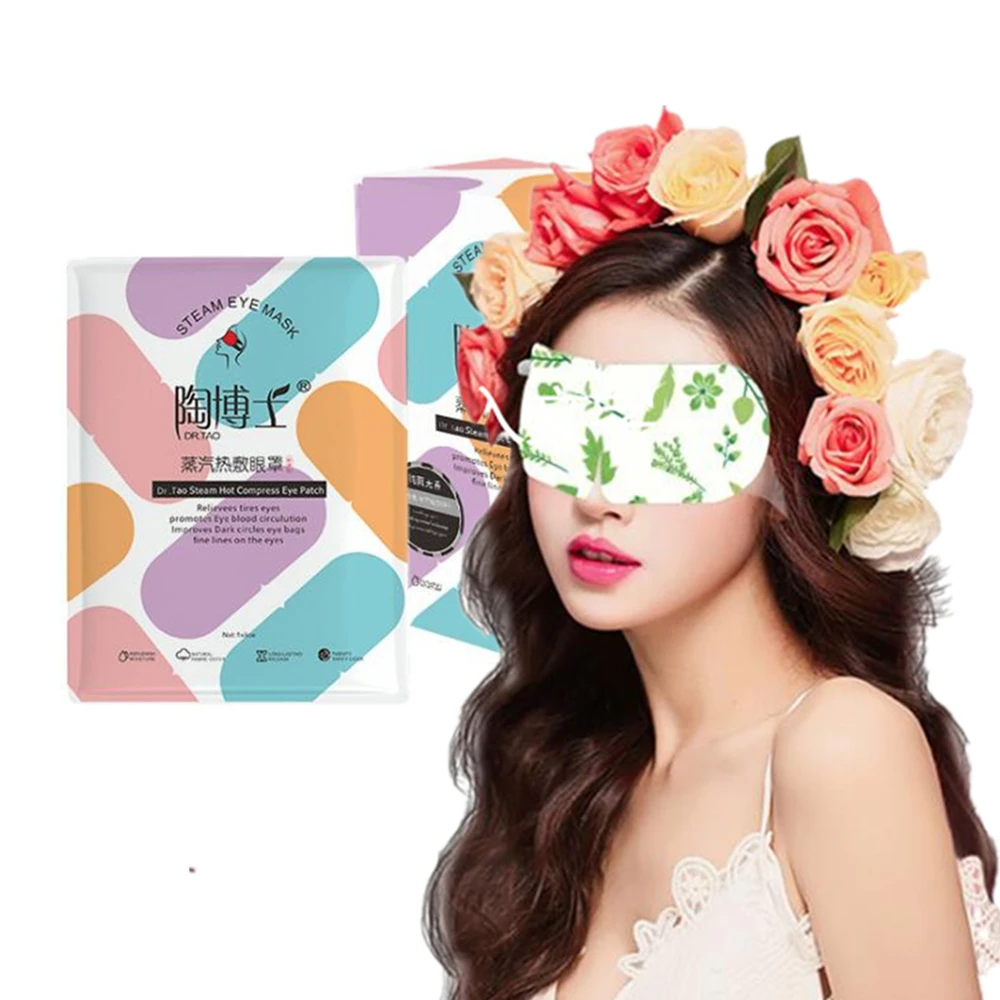 

Gaodear Steam Eye Mask Self Warming for Sleeping NO Fragance Patch Puffiness Tired Dark Circles Sinus Stress Relief 10 Packs