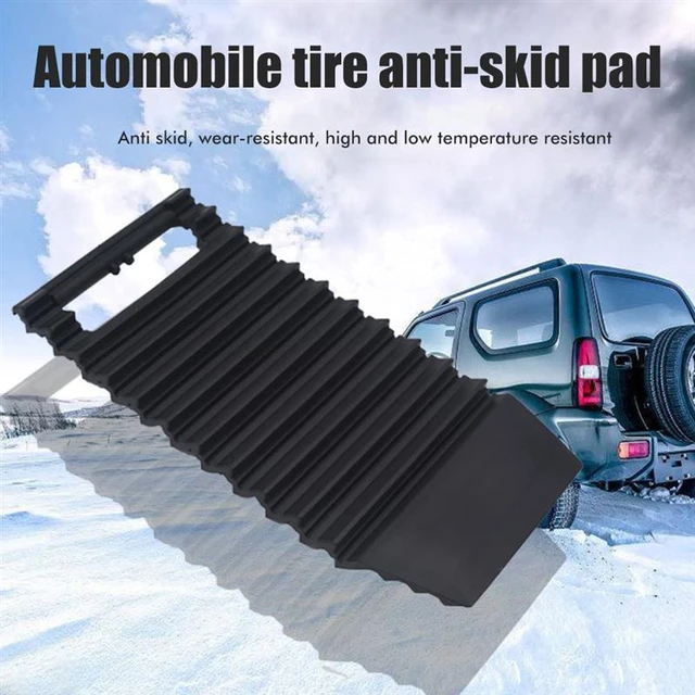 Roue de voiture universelle portable coordonnante et robuste, coussin  antidérapant, plaque de polymères de traction d'urgence, neige, boue,  glace, sable - AliExpress