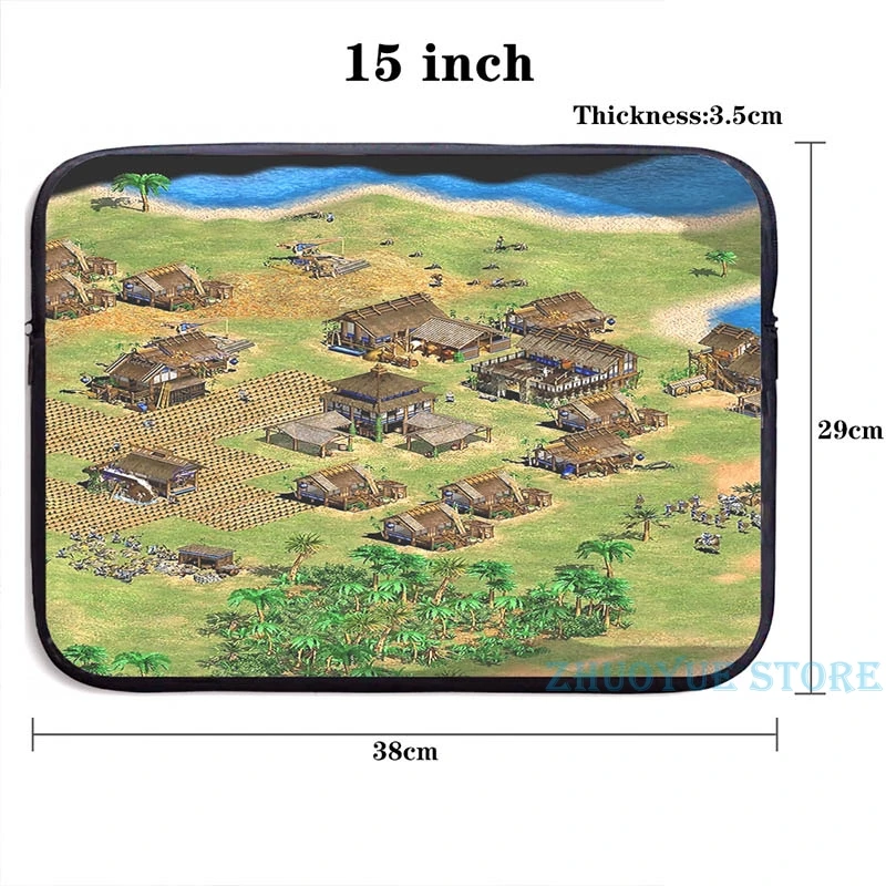 Забавный рюкзак с графическим принтом Age of Empires 2 In Game USB зарядка мужские школьные