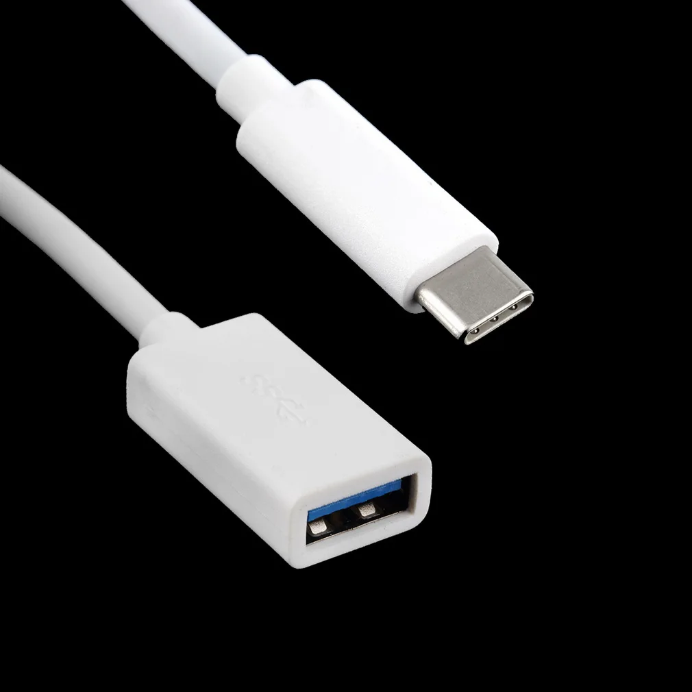 Модный плоский тип c 3 1 папа USB A 0 Женский зарядный кабель трос для синхронизации
