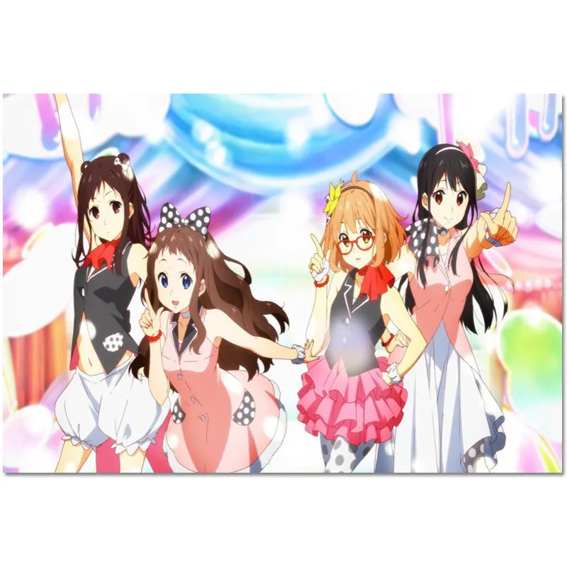 Плакат за пределы границы ткани Шелковый Украшение дома фотопечать 20x30 см 27x40 см.