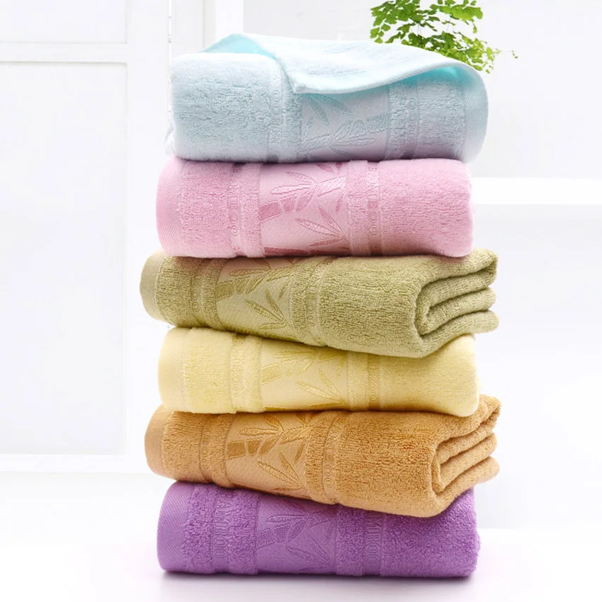 Soft Plain Bamboo Forest Towel Set Bamboo Fiber Spa Beauty Face Towel Hand Bath Sports Home Bathroom For Adults Kids Hotel bath towels cotton towel cotton face towels bamboo towel set