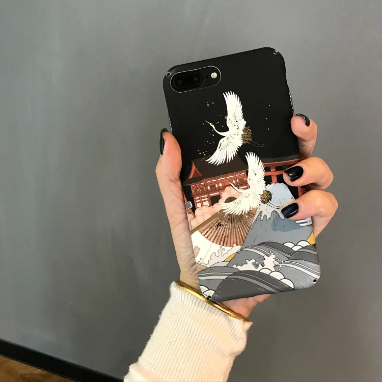 Винтажный жесткий чехол для телефона iphone 7 8 6 s Plus Apple XR X XS Max 7Plus 8plus мужчин и