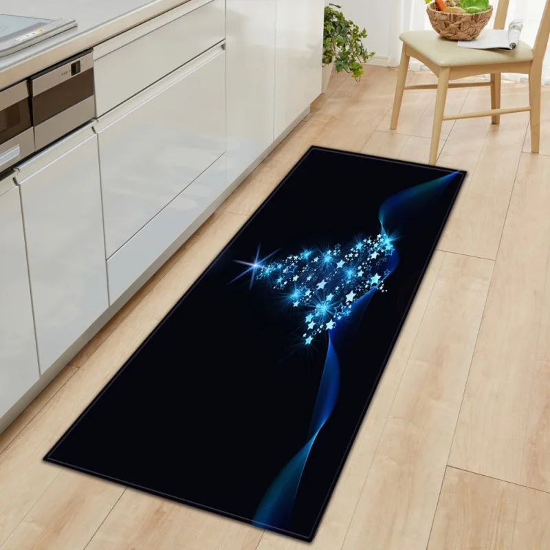

Festival Decoration Christmas Pattern Area Rug Non-Slip Decorative Floor Mat For Kitchen Living Room Bedroom Playing RoomHF