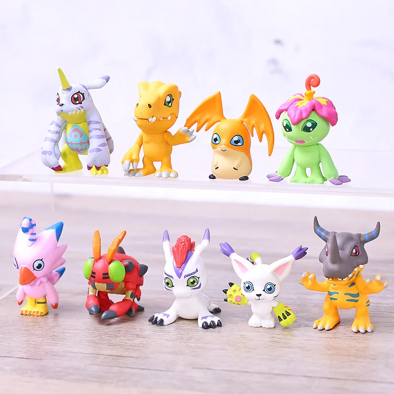 Digimon Digital Monsters Anime  Digimon Digital Monsters Toys - 9pcs/set  Anime - Aliexpress