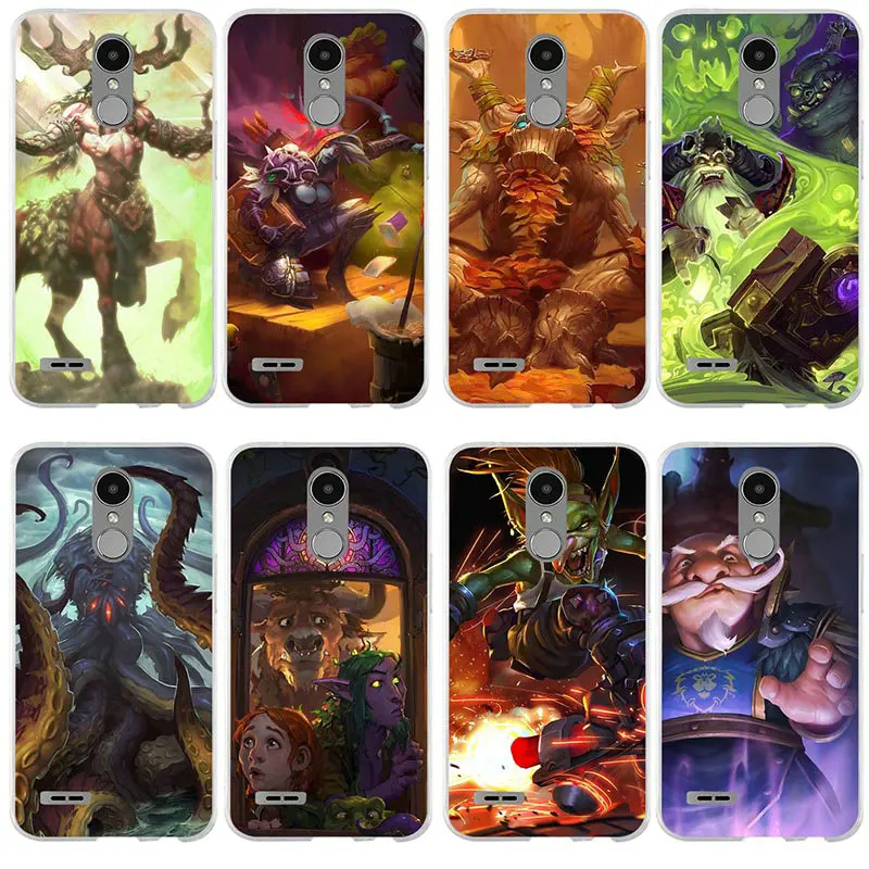 

Soft Silicone TPU Phone Cases for LG V10 V20 V30 V40 K40 K50 Q6 Q7 Q8 Q60 X Power 2 3 Nexus 5 5X Stylus Games Hearthstone Card