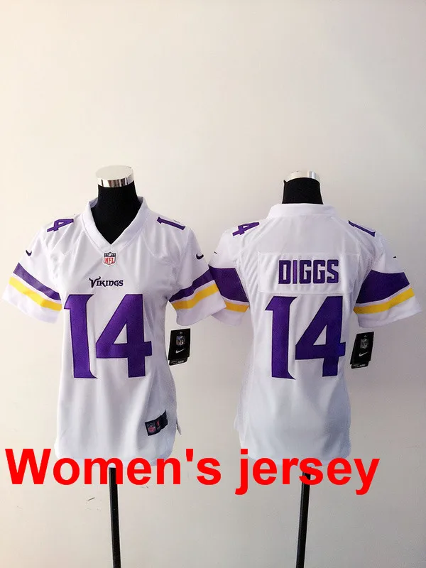 2 A+++ женские сшитые футболки Minnesota s ladies 5 Teddy Bridgewater 28 Adrian Peterson 84 Cordarrelle Patterson - Цвет: 2