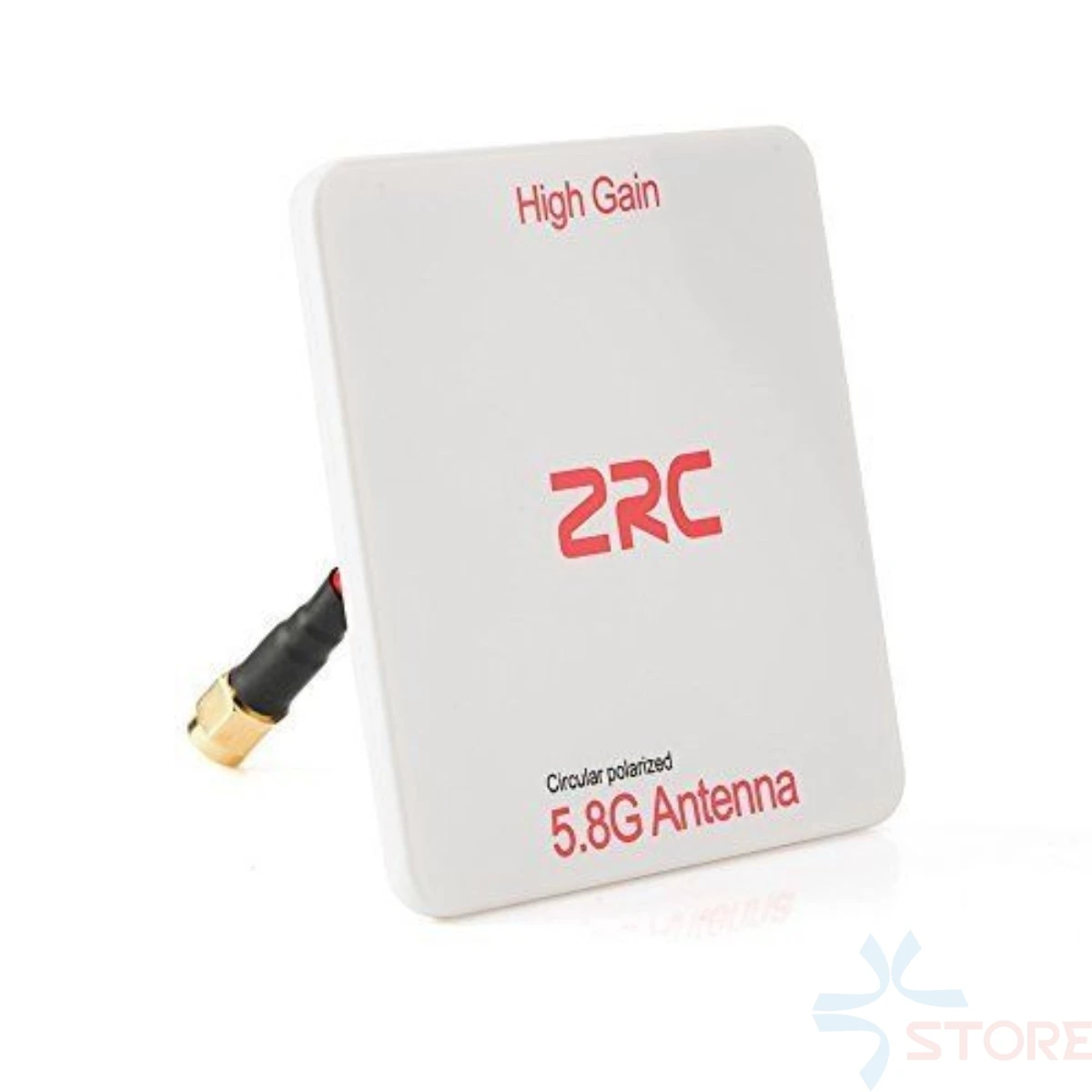 

ZRC 5.8G 14dbi Circular Polarized High Gain Flat Panel Antenna SMA/RP-SMA LHCP/RHCP for FPV Transmitter VS Immersion Fatshark