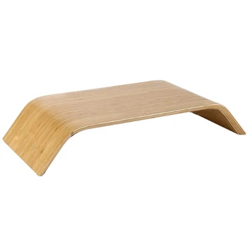 

Wooden Computer Monitor Stand Universal Dock Holder Display Bracket for IMac PC Notebook Computer