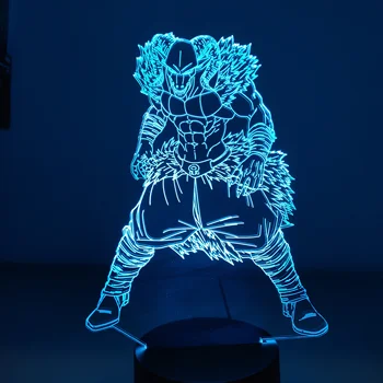 

Dragon Ball Super Mara Action Figure 3D LED Lighting Anime Dragon Ball Super Mara Novelty Night Lights Figurine Toys
