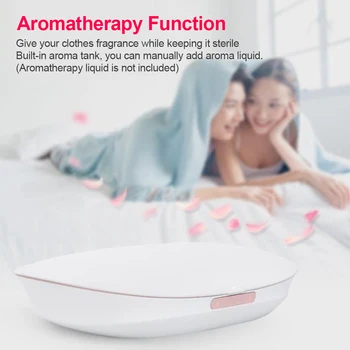 

Household UV Disinfection Box Ultraviolet Sterili-zer with Aromatherapy Function for Phone Mask Baby Clothes Underwear