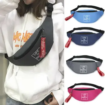 

Mans Womens Fanny Pack WaterProof Phone Pocket Pouch Belt Waist Bum Bag Waist US
