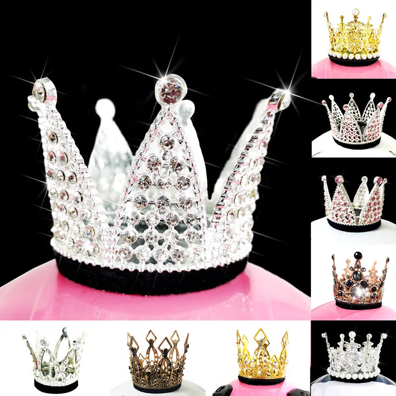 DIY Motorcycle Helmet Crown Rhinestone Motocross Full Face Off Road Helmet Decoration Accessories Stickers Cosplay Car Styling