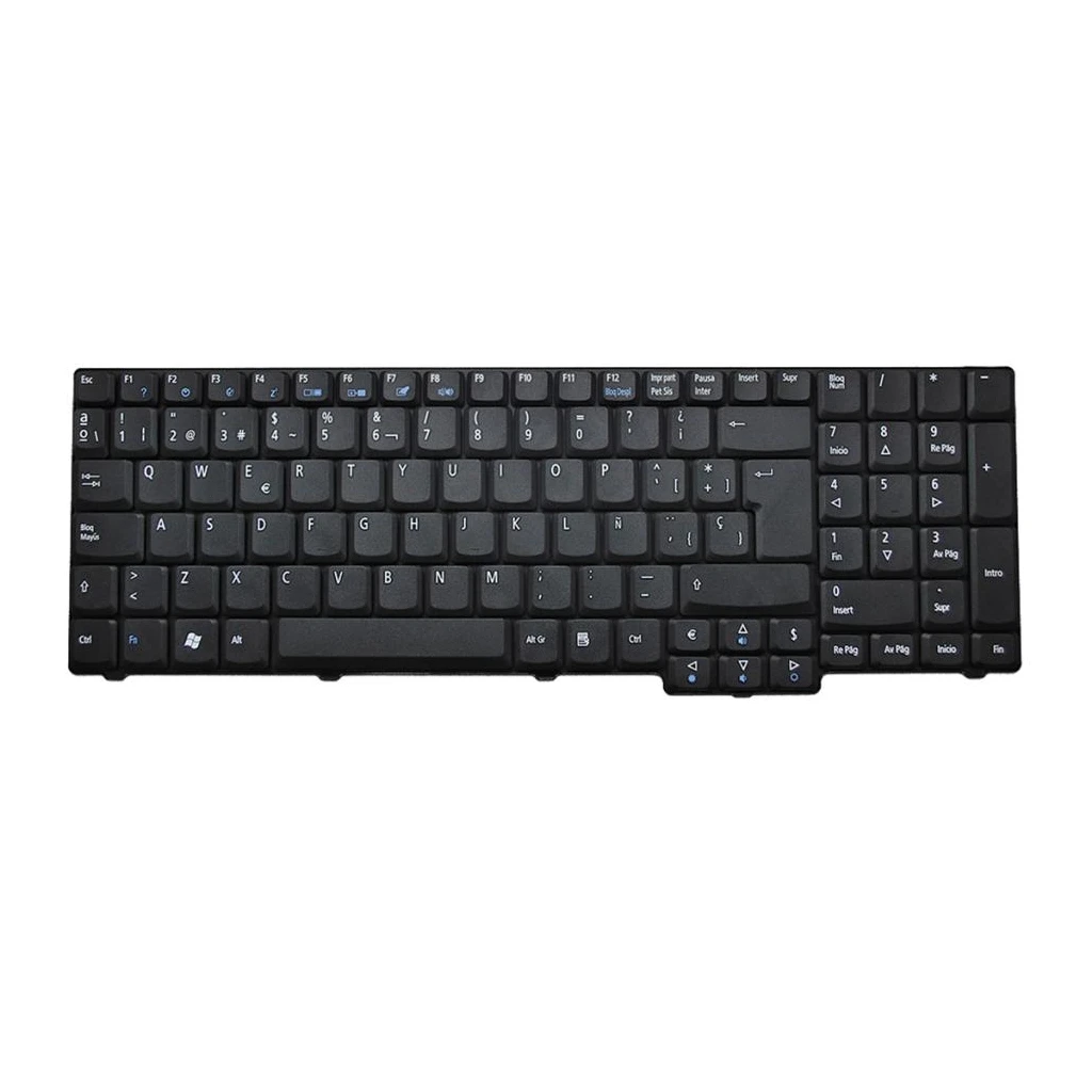 Испанский Макет ноутбука Замена Keyobard для ACER ASPIRE 7000 7100 7110 9300 9400 9410 9420 9510 9520 клавиатура новое поступление