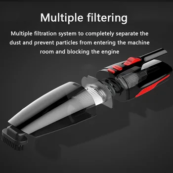 

Car Vacuum Cleaner Car Fast Vacuum Cleaner Wireless Charging Power Car Handheld High Power Wet and Dry Auto Car Cleaner