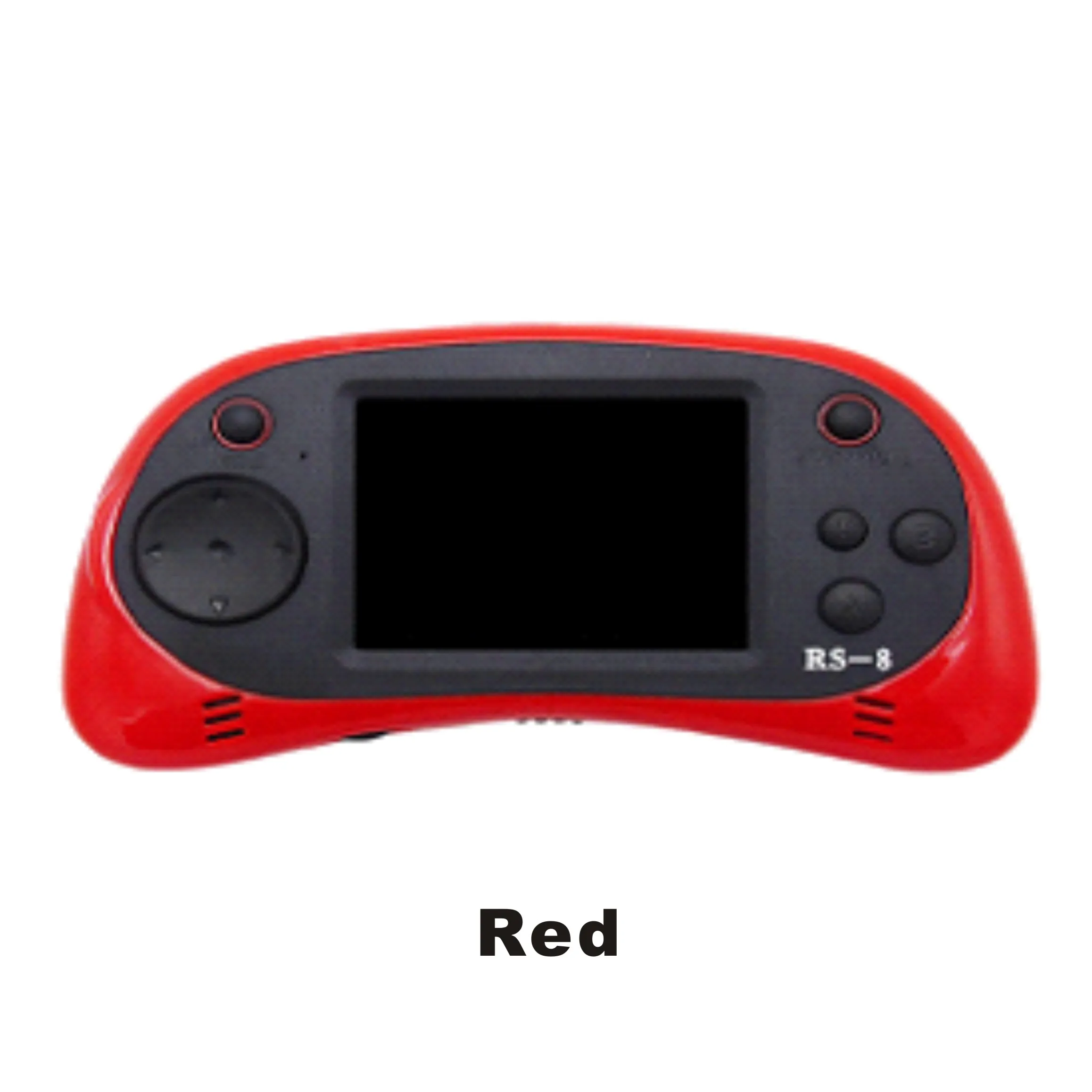 RS-8 портативный игровой плеер 16 бит HD портативная игровая консоль встроенный 260 игр 2,5 дюймов литиевый аккумулятор - Цвет: Red