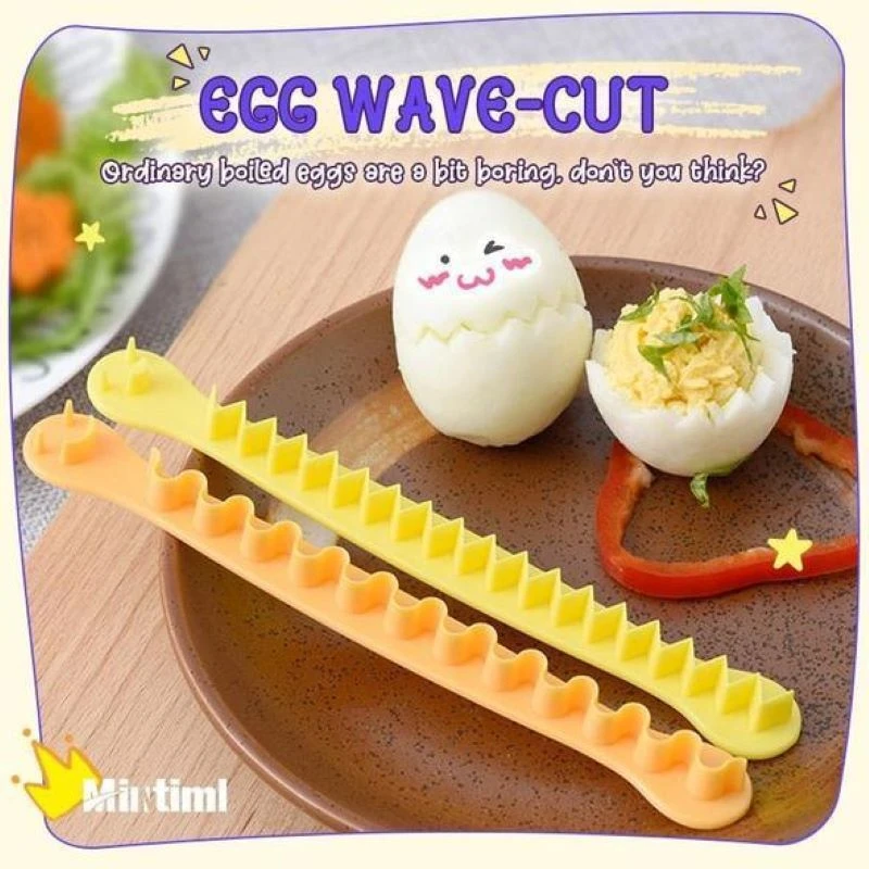 Eischneidewerkzeug,Eierschneider,DIY Egg Mould,Wavy Egg Cutter,Kitchen Gadget for Boiled Eggs Eischneidewerkzeug,Eierschneider,DIY Egg Mould,Wavy Egg Cutter,Kitchen Gadget for Boiled Eggs