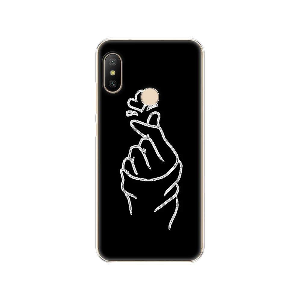 silicon case For xiaomi MI A2 LITE Case Full Protection Soft tpu Back Cover Phone Cases For Xiomi MI A2 LITE bumper Coque 