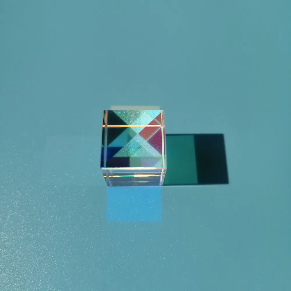Призма Шестигранная яркая 15*15*15 мм Xcube Подарочная оптическая Призма детская научно-популярная физика экспериментальное оборудование