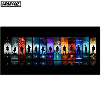 

5d diy Diamond Embroidery doctor who Diamond Painting round/square Cross Stitch Full Drill Multi-Picture Mosaic Home Decor