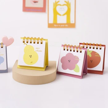 

INS Refreshes Mini Flamingo Desktop Paper Calendar Dual Daily Scheduler Table Planner Yearly Agenda Organizer