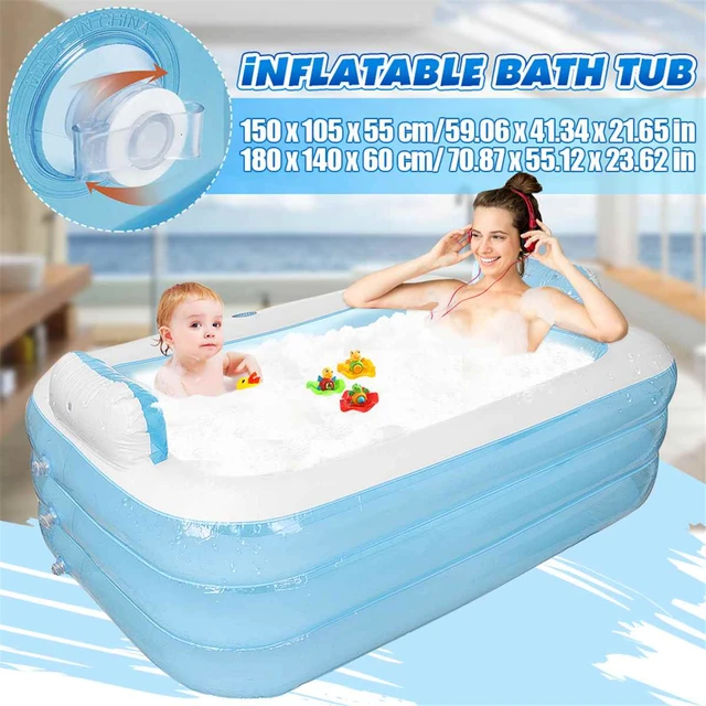 Piscine-baignoire Gonflable Enfant Pour Douche Bebe,Piscines