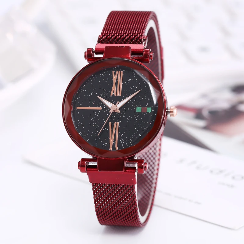 

Relojes Para Mujer Women Watches Brand Quartz Ladies Watch Top Luxury Wristwatch Mesh Steel Strap Female Clock Fashion Dress